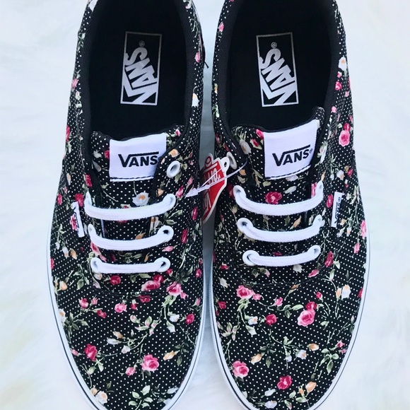 vans floral dots